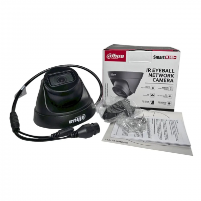 IP-відеокамера 2 Мп Dahua DH-IPC-HDW1230T1-S5-BE (2.8 мм) для системи відеоспостереження